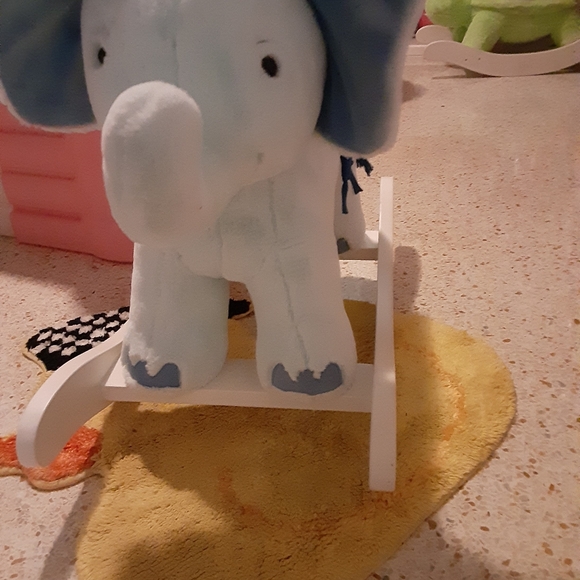 Lilly Pulitzer Other Lilly Pulitzer Pottery Barn Elephant Rocker Rare Poshmark